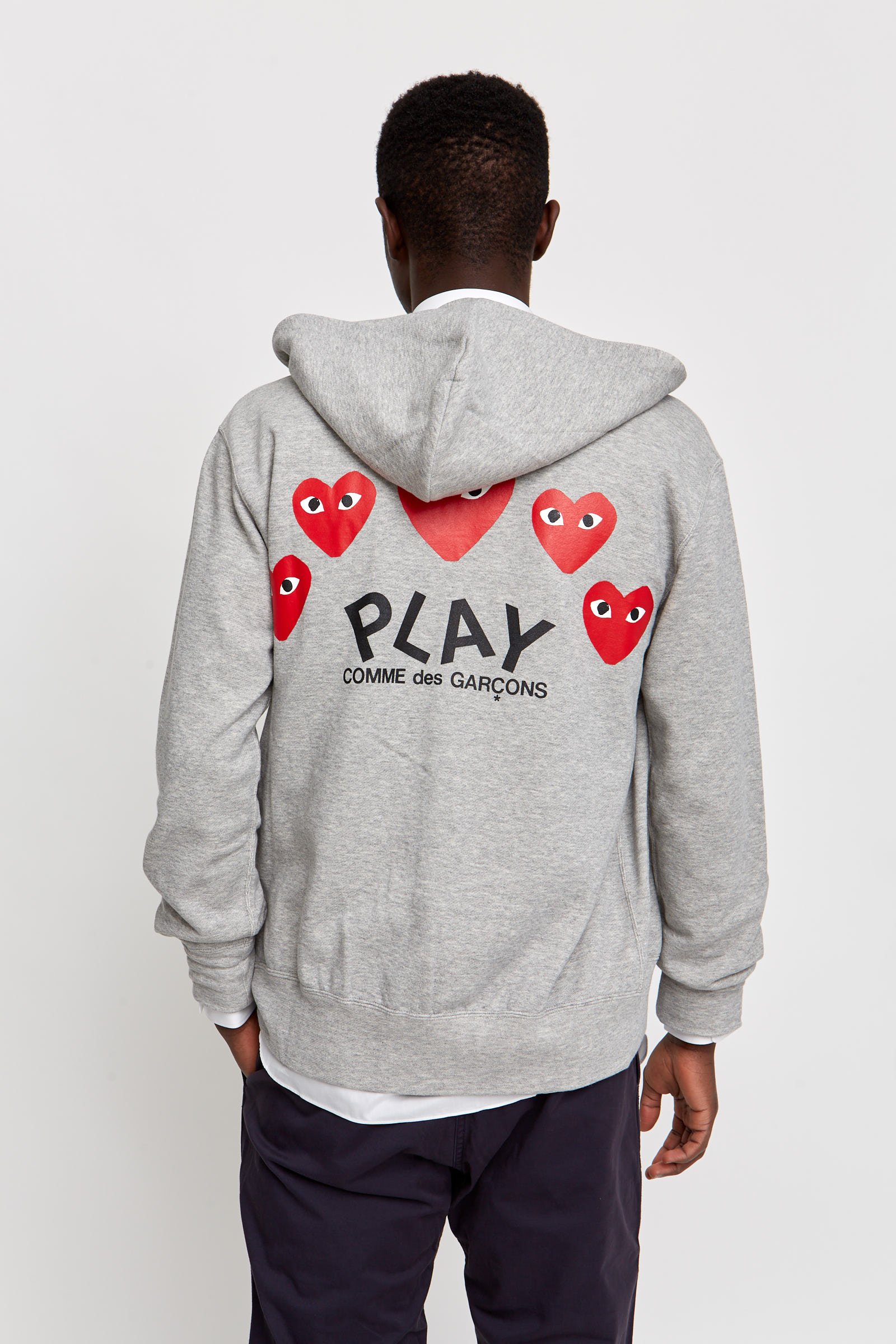 hoodie comme des garcons play