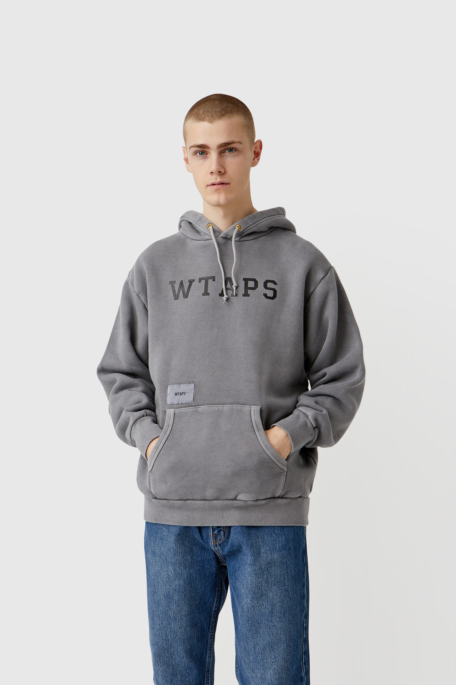 WTAPS College. Design Hooded Grey | WoodWood.com