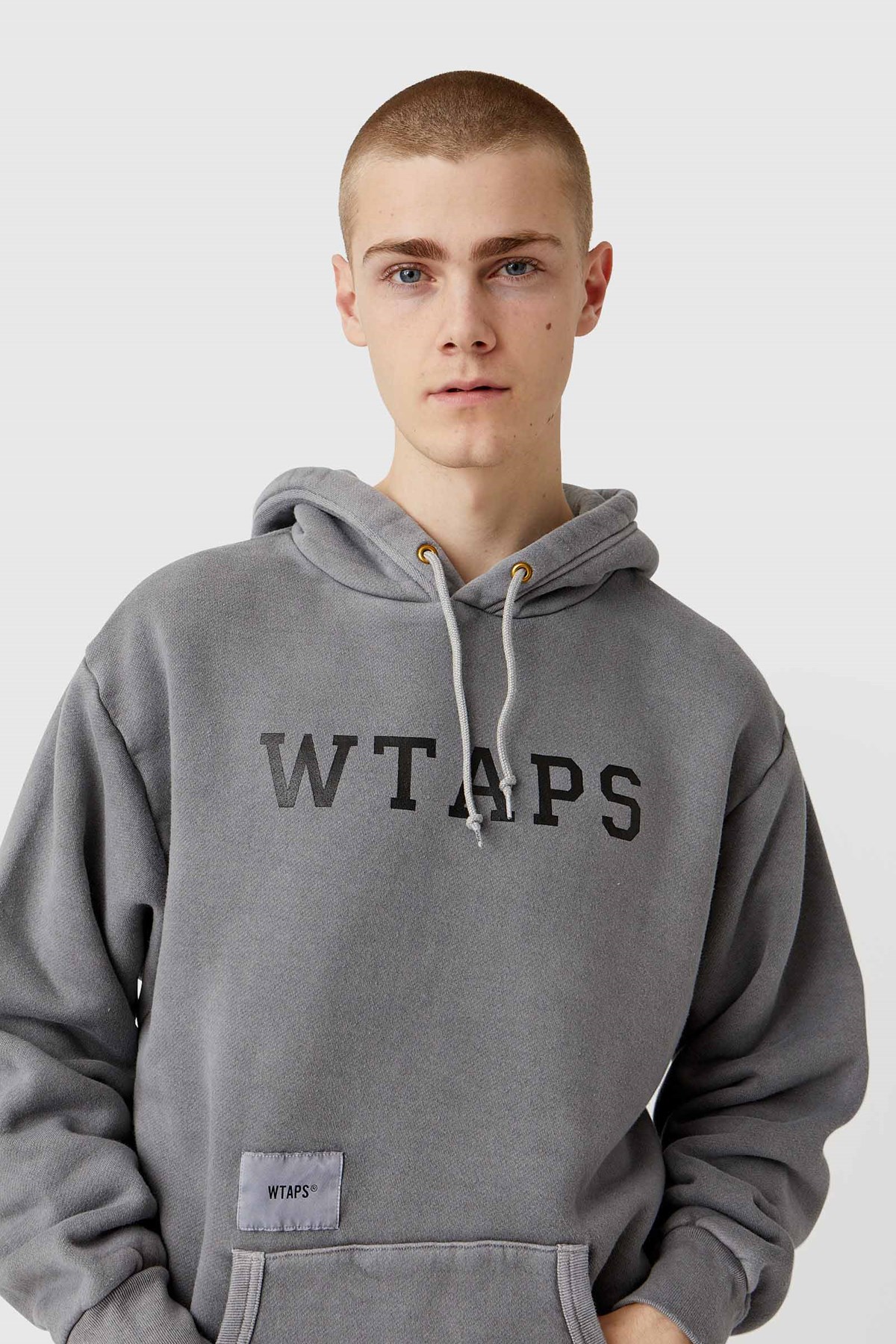 WTAPS College. Design Hooded Grey | WoodWood.com