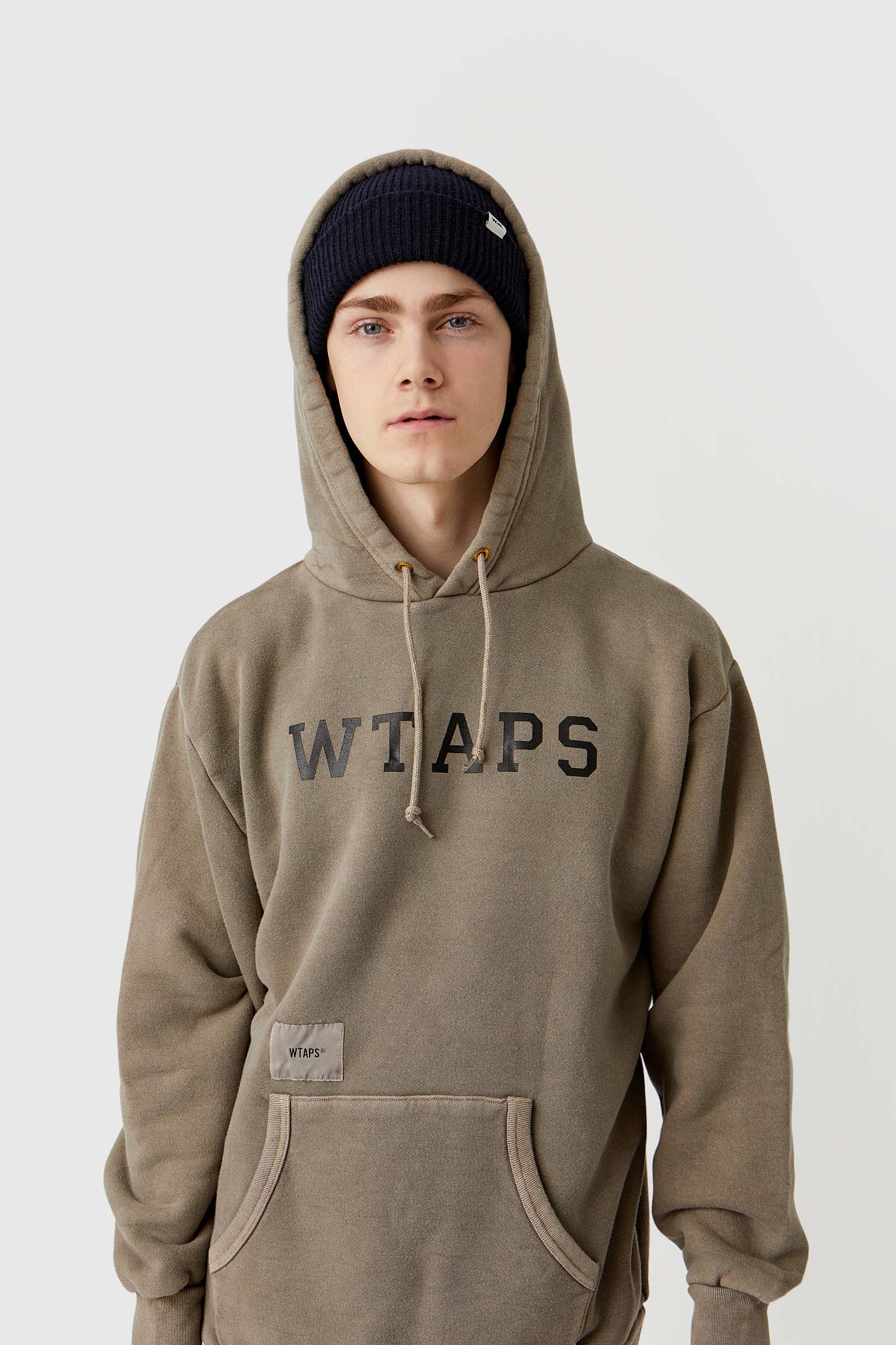 WTAPS College. Design Hooded Olive drab | WoodWood.com