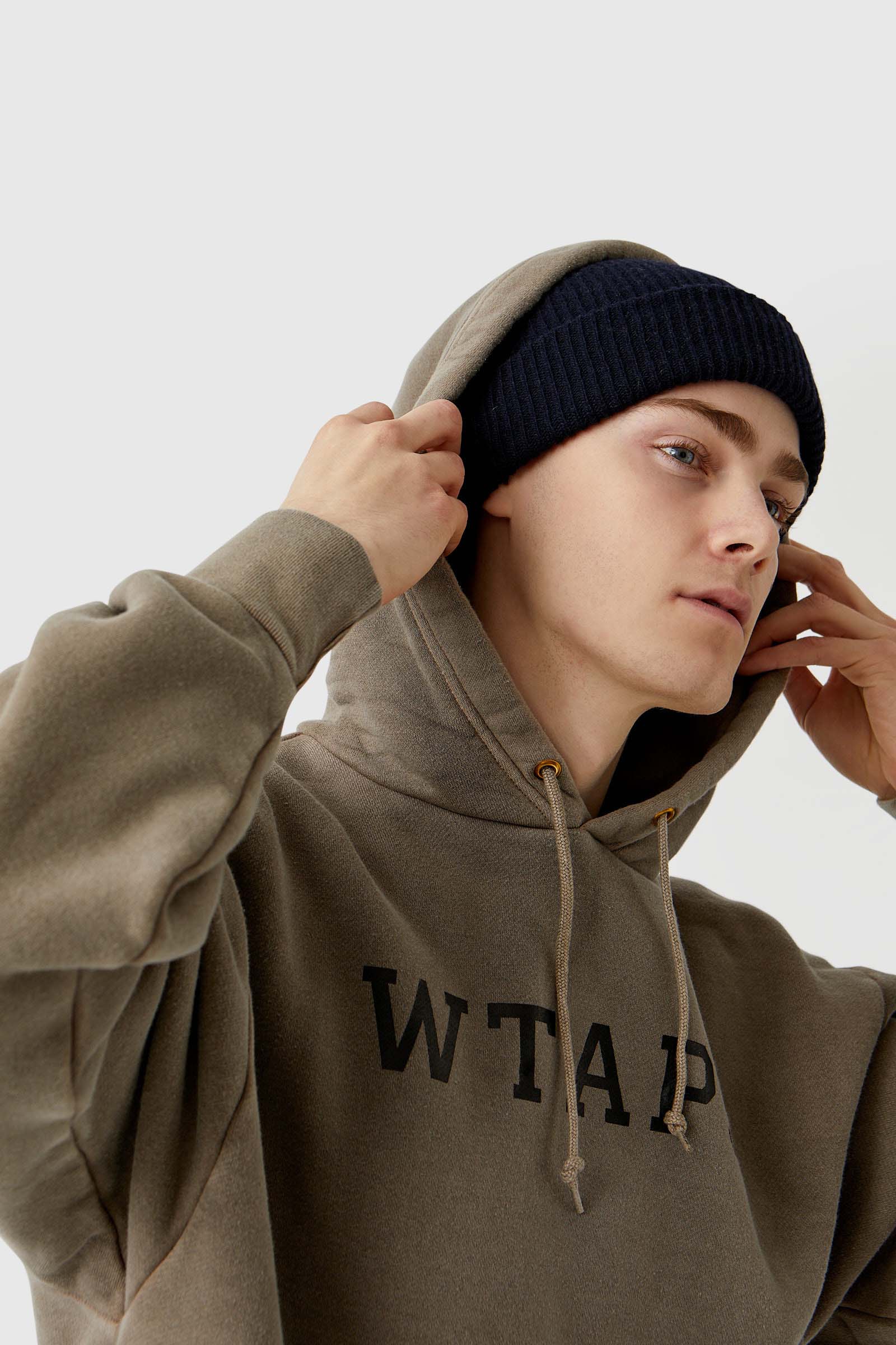 WTAPS College. Design Hooded Olive drab | WoodWood.com